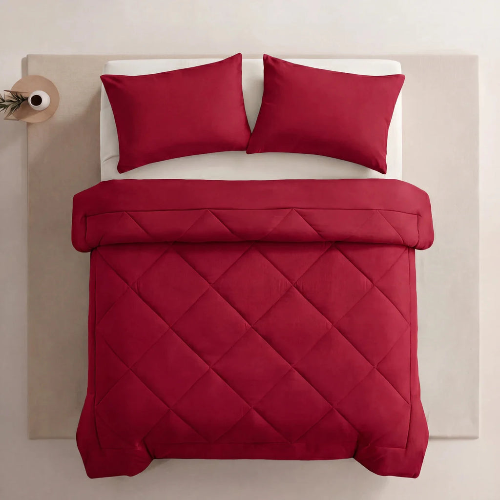 Couette EasyLune LUNAYA rouge chaleureux