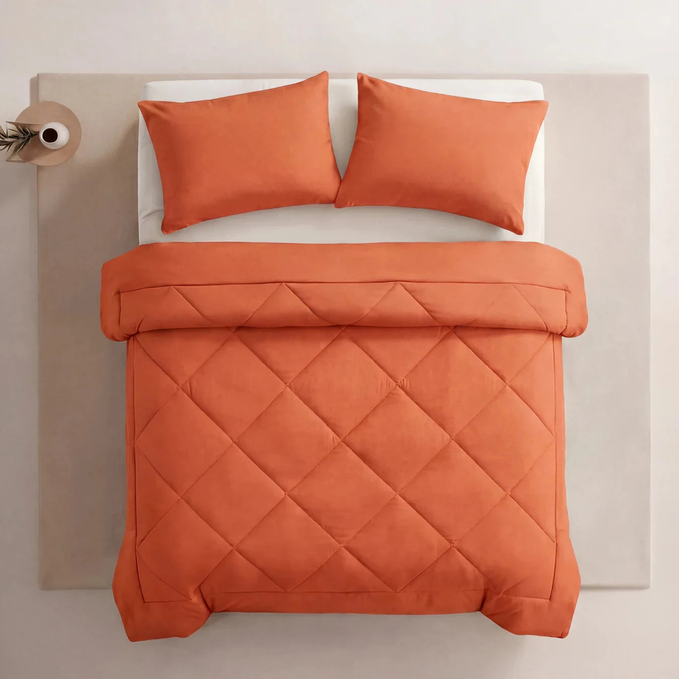 Couette EasyLune LUNAYA orange coucher de soleil