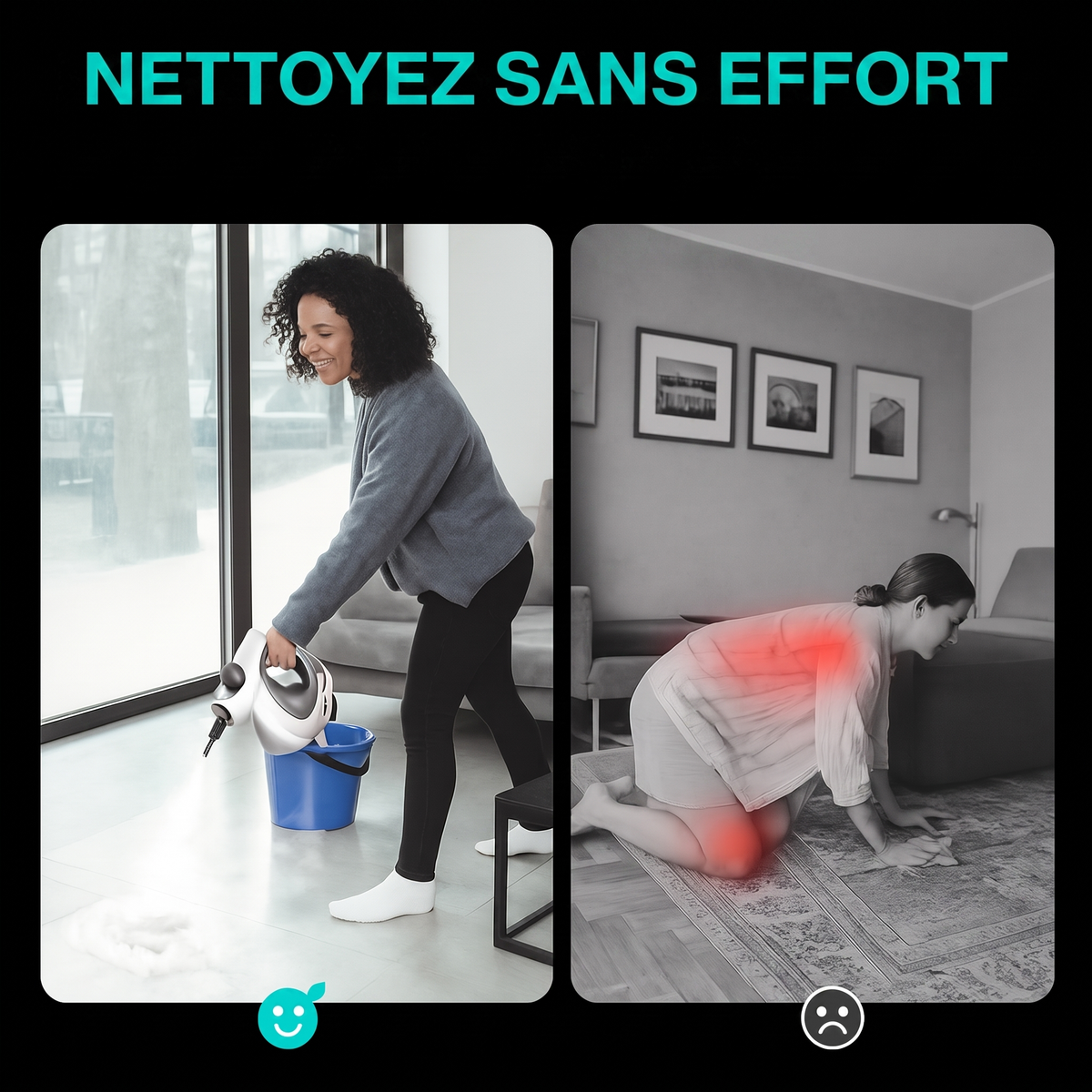 Nettoyez sans effort
