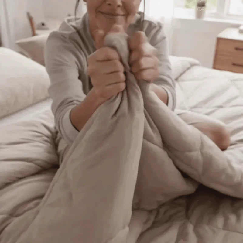 La sensation d’un lit fraîchement fait.